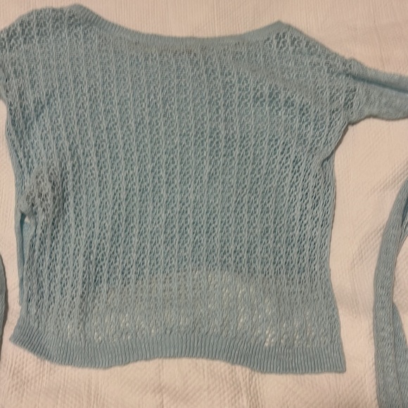 Abercrombie and Fitch Light Blue Sweater sz XS - Picture 5 of 6